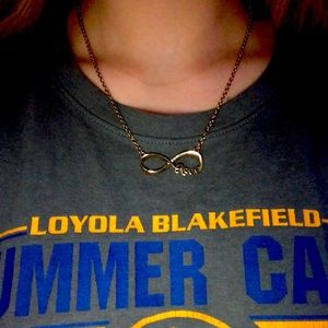 Infinity love necklace